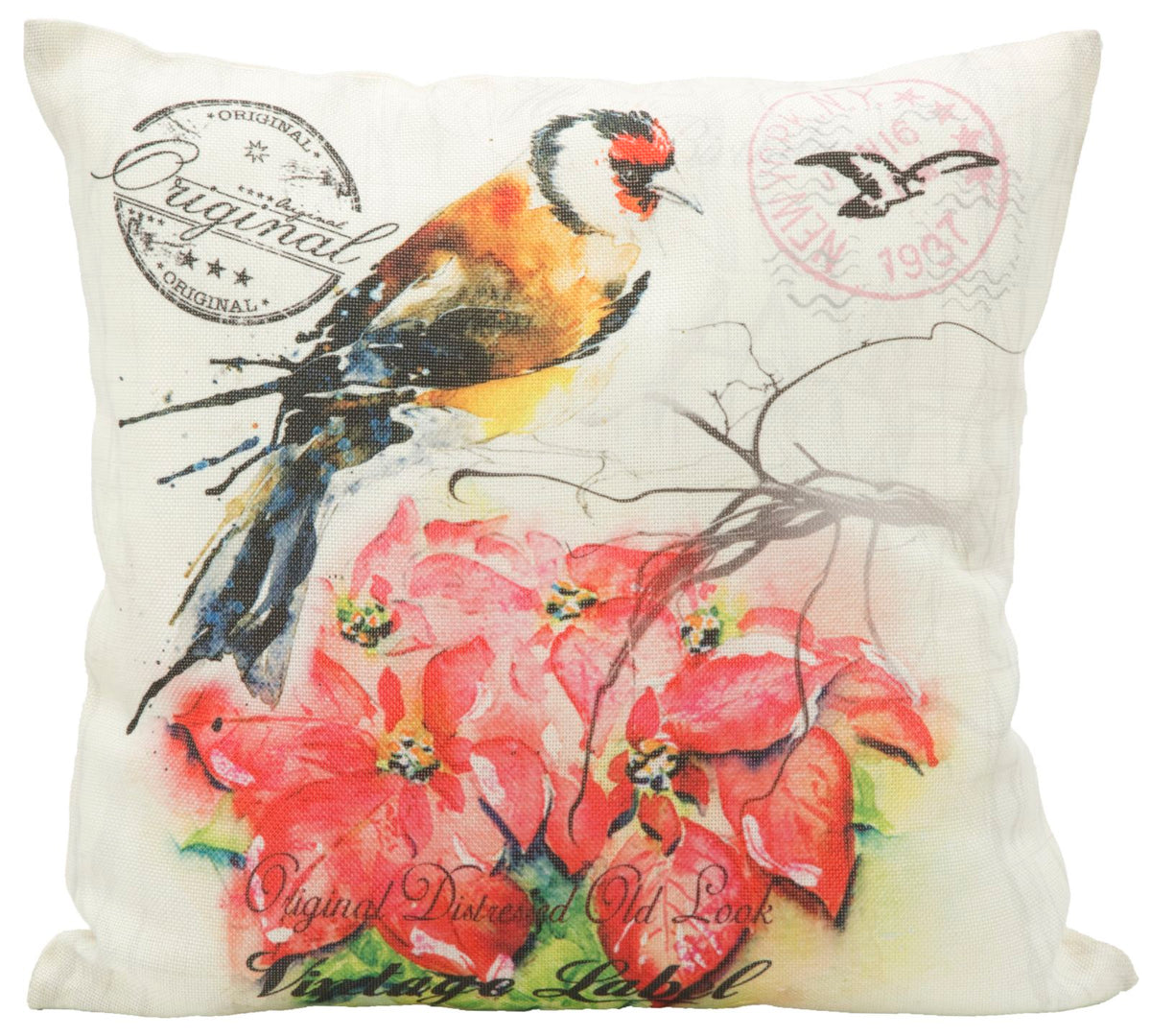 Mauro Ferretti Fodera Cuscino Bird -b- 40 x 40 cm