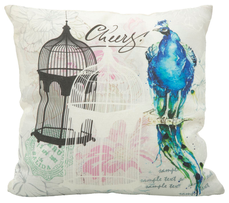 Mauro Ferretti Fodera Cuscino Bird -c- 40 x 40 cm