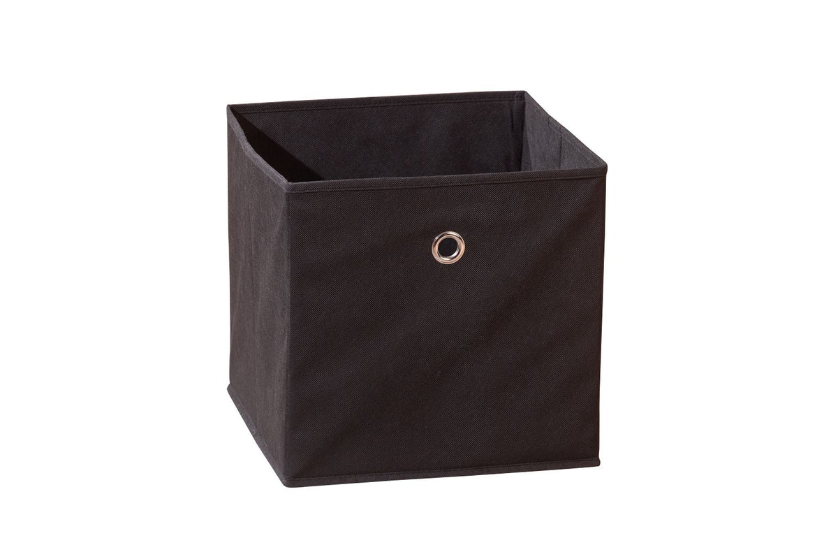Cestino cubo nero cm 32x32x31 min 2