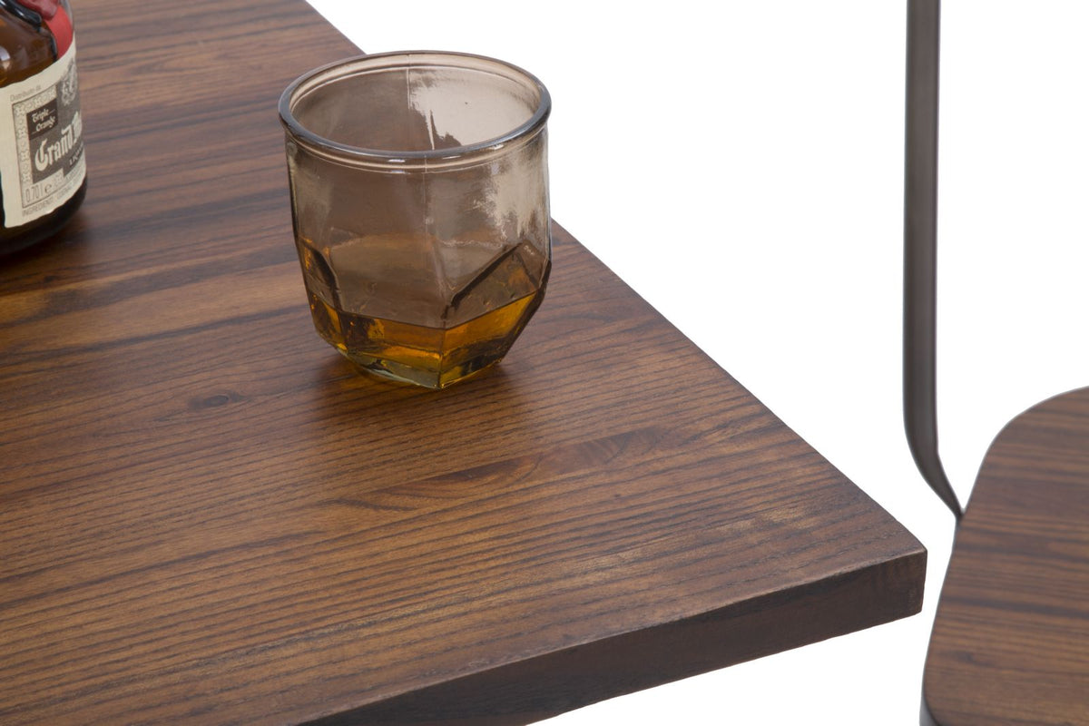 Mauro Ferretti Sedia Bar Harlem 54 x 45 x 102 Set 2 pz (altezza Seduta 61) cm