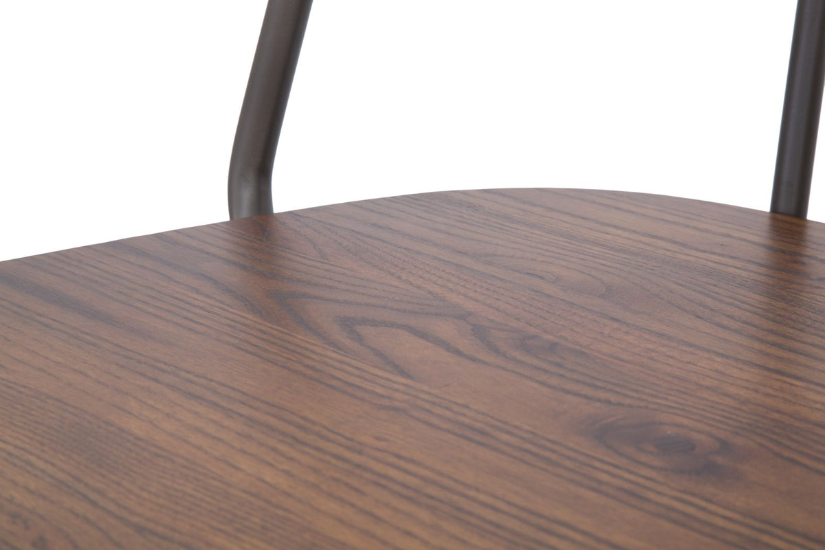 Mauro Ferretti Sedia Bar Harlem 54 x 45 x 102 Set 2 pz (altezza Seduta 61) cm