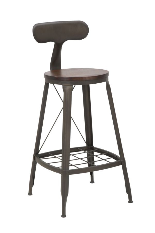 Mauro Ferretti Sgabello Bar Harlem Rod 41 x 44 x 92 cm (altezza Seduta 68)