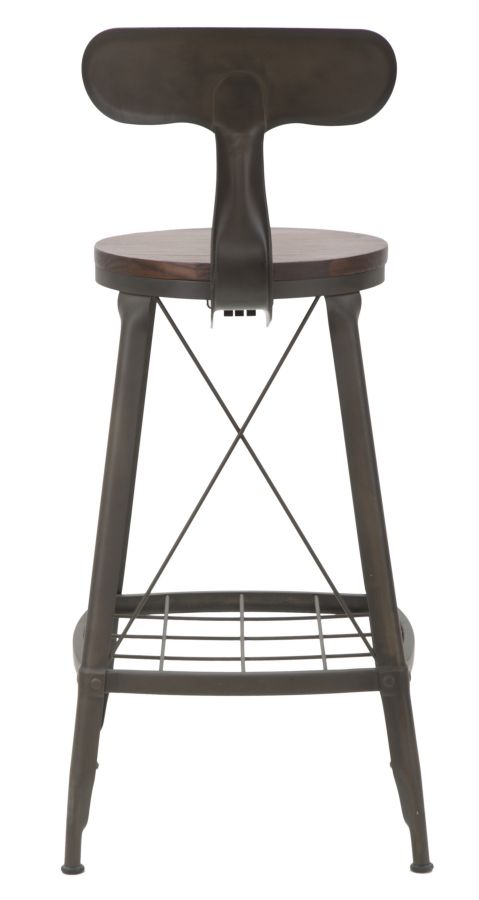 Mauro Ferretti Sgabello Bar Harlem Rod 41 x 44 x 92 cm (altezza Seduta 68)