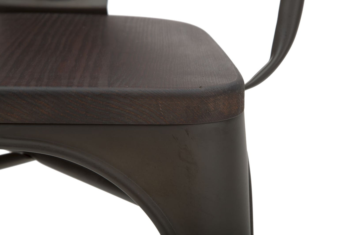 Mauro Ferretti Sedia Harlem 54 x 51 x 83 Set 2 pz cm (altezza Seduta 43）