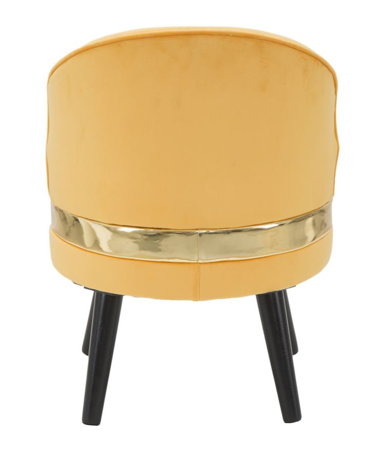 Mauro Ferretti Sedia Mini Paris Arancione Ø 45 x 62 cm