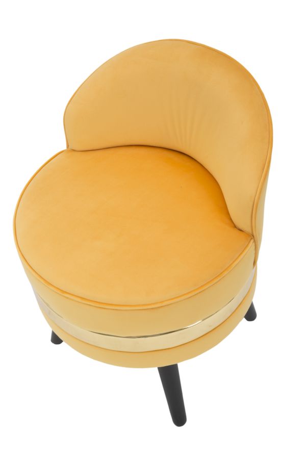 Mauro Ferretti Sedia Mini Paris Arancione Ø 45 x 62 cm