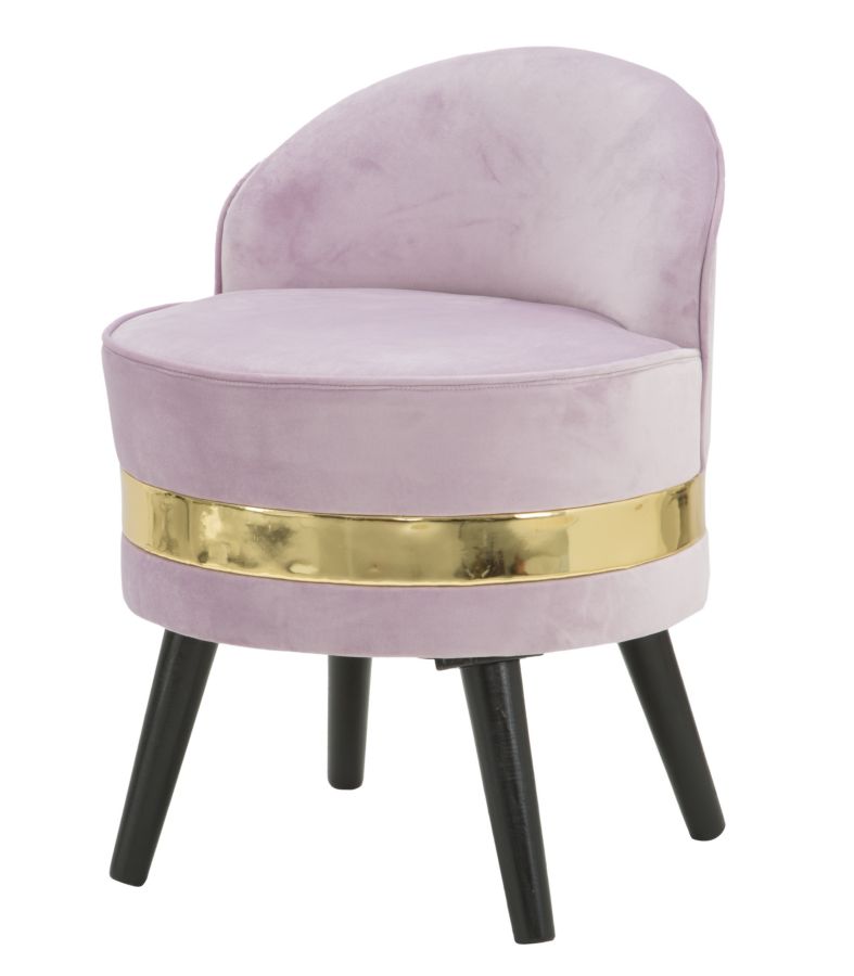 Mauro Ferretti Sedia Mini Paris Rosa Ø 45 x 62 cm