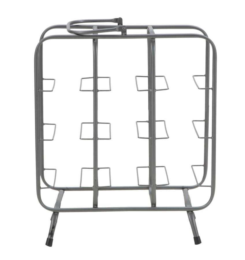 Mauro Ferretti Portabottiglie Rack Quadrato (9 Posti) 40 x 23 x 47,5 cm