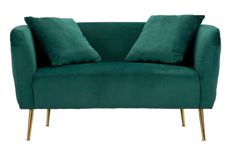 Mauro Ferretti Divanetto Bucarest Verde 127 x 74 x 73 cm