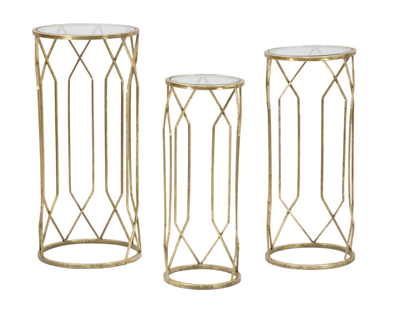 Mauro Ferretti Portatelefono Tunisi Tris Ø 32 x 71-28 x 65-23 x 61 cm