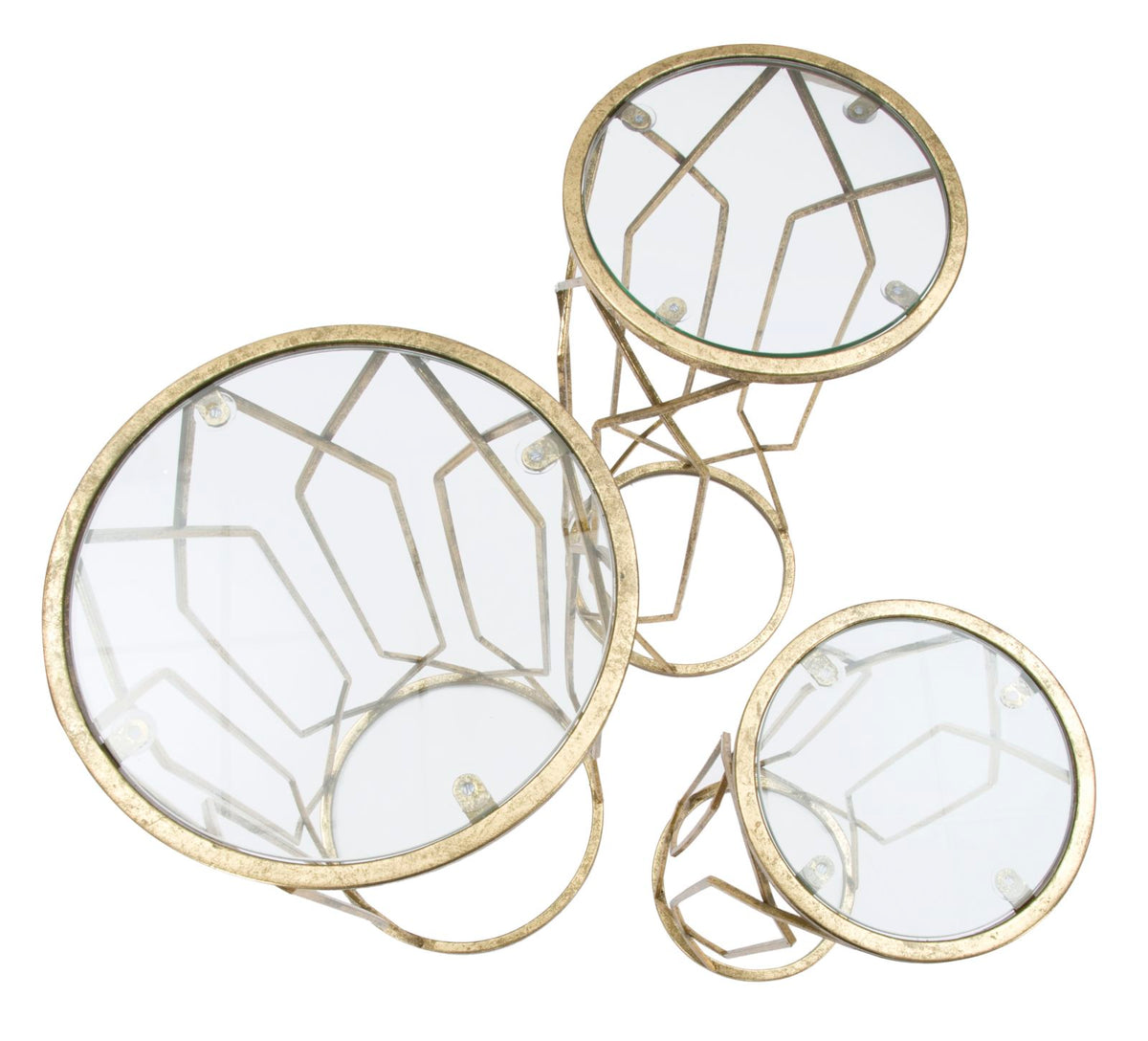 Mauro Ferretti Portatelefono Tunisi Tris Ø 32 x 71-28 x 65-23 x 61 cm