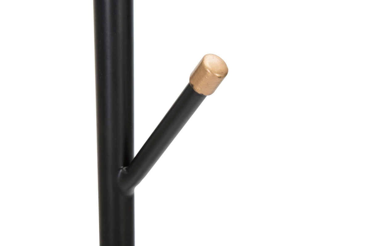 Mauro Ferretti Appendiabiti-portaombrelli Glam Black Ø 26 x 176 cm