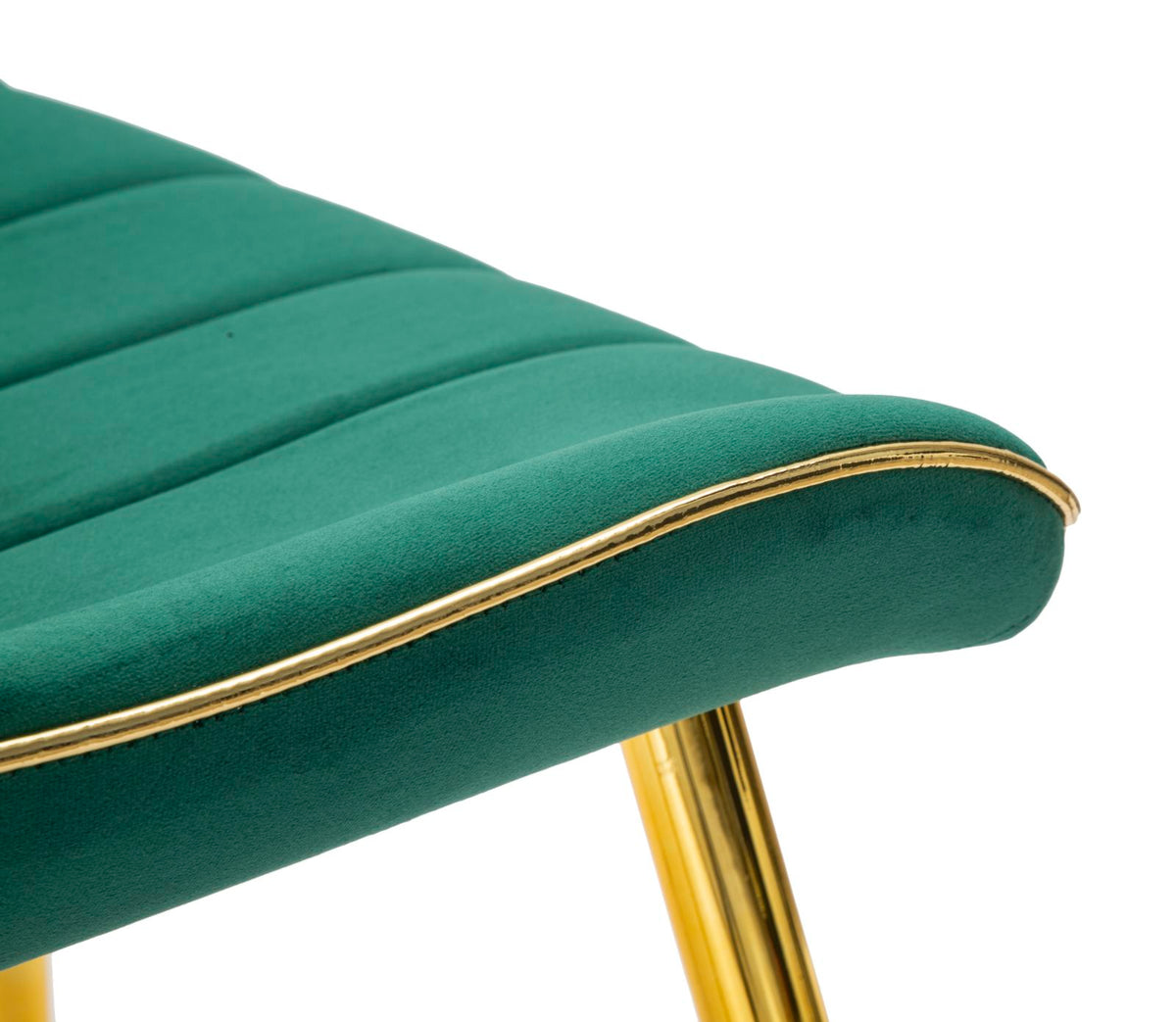Mauro Ferretti Sedia Paris Verde/gold Set 2 pz 51 x 59 x 79 cm