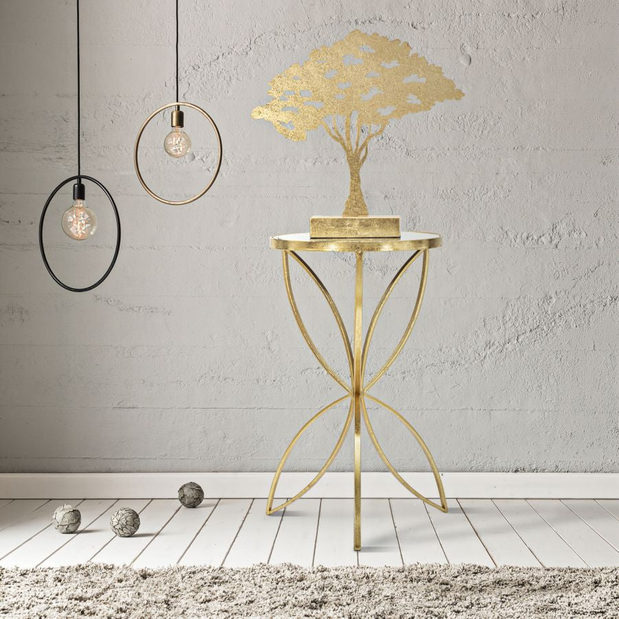 Mauro Ferretti Tavolinetto Butterfly Ø 35 x 60 cm