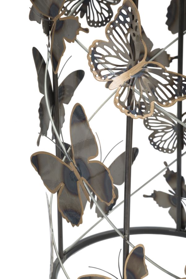 Mauro Ferretti Tavolinetti Farfalle Coppia 41,3 x 55-35 x 50,3 cm