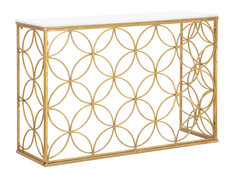 Mauro Ferretti Console Star Marble 120 x 40 x 80 cm
