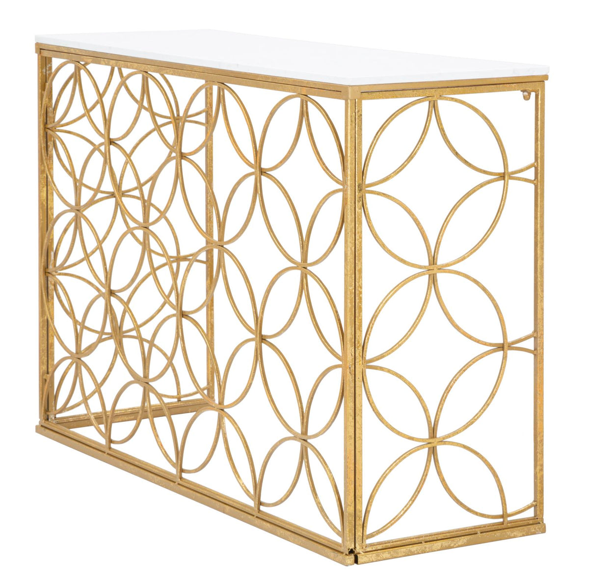 Mauro Ferretti Console Star Marble 120 x 40 x 80 cm