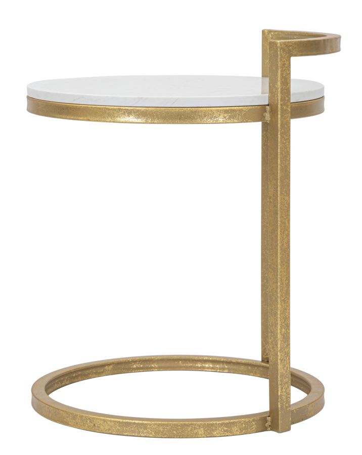Mauro Ferretti Tavolinetto Round Marble 40 x 43 x 50 cm