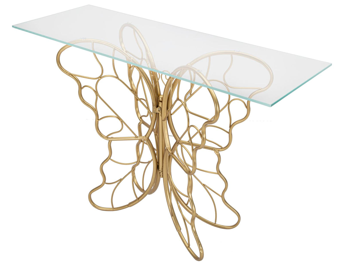 Mauro Ferretti Console Butterfly 110 x 40 x 76 cm