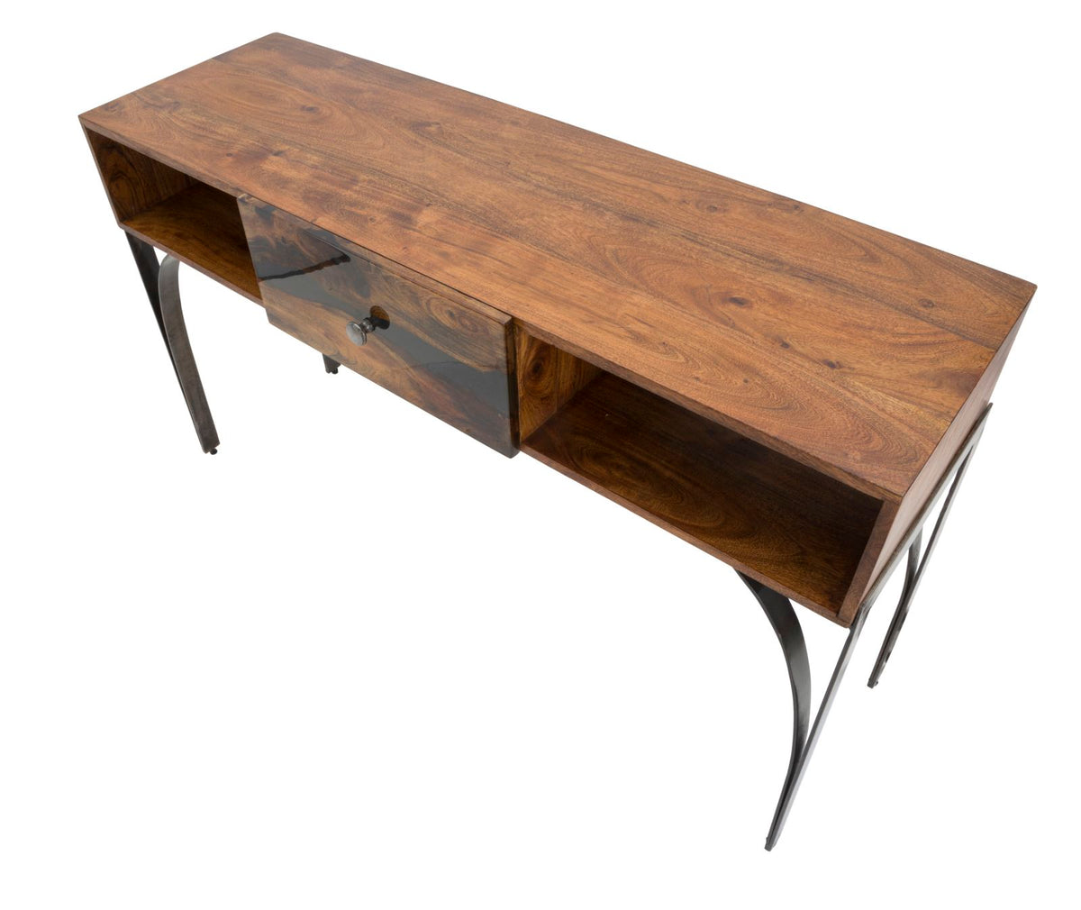 Mauro Ferretti Console Mustang 130 x 40 x 80 cm (legno di Acacia Nilotica)