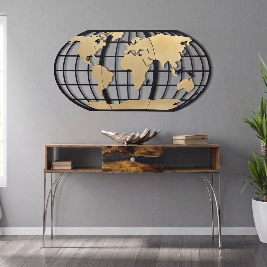 Mauro Ferretti Console Mustang 130 x 40 x 80 cm (legno di Acacia Nilotica)