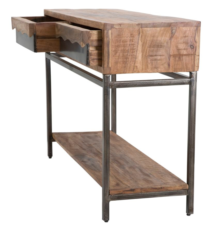 Mauro Ferretti Console Yellowstone 118 x 40 x 80 cm (legno di Acacia Nilotica)
