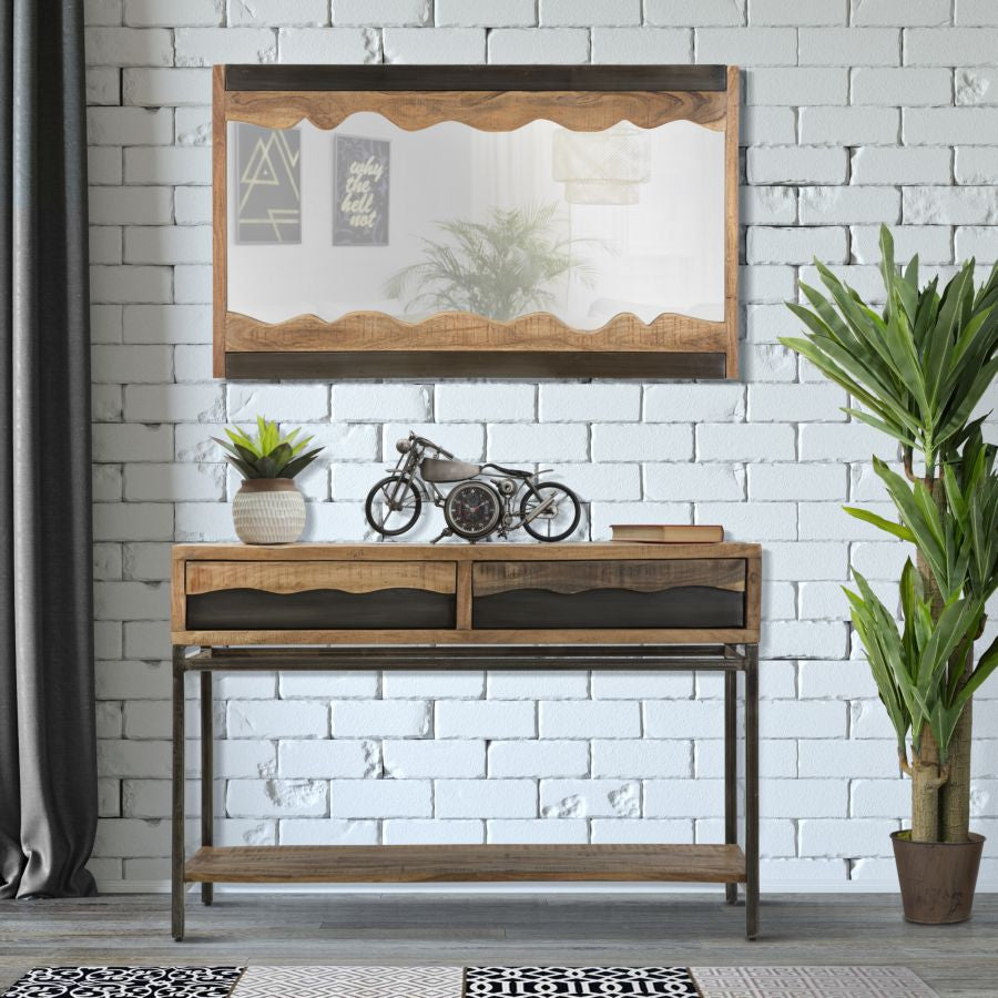 Mauro Ferretti Console Yellowstone 118 x 40 x 80 cm (legno di Acacia Nilotica)