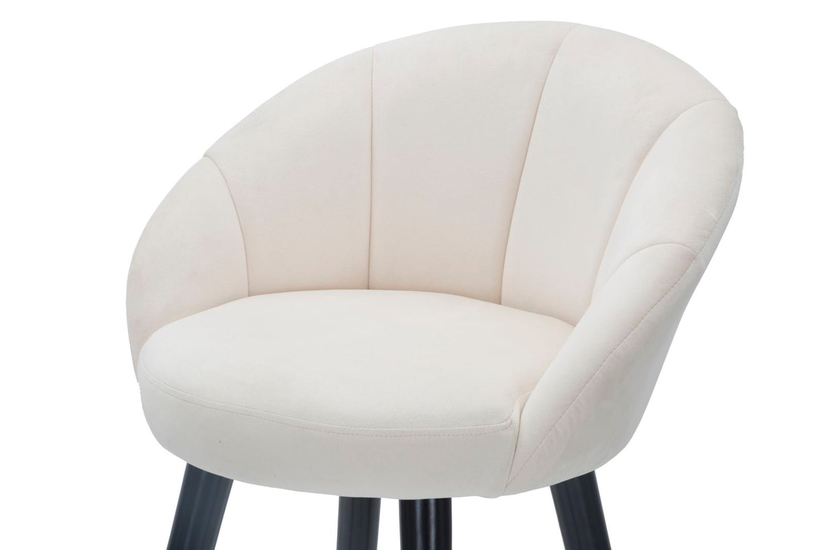 Mauro Ferretti Sgabello Bar Prague Crema 55 x 56 x 104 cm (altezza Seduta 80)