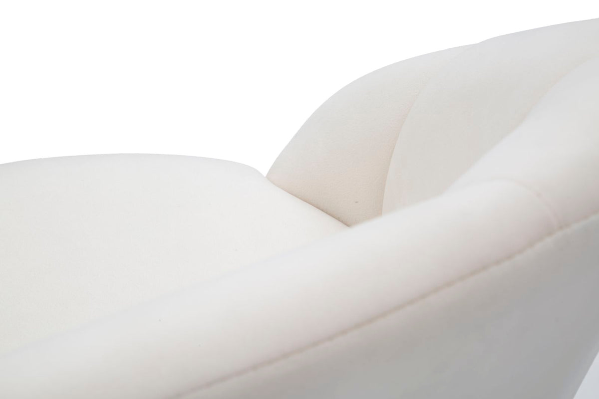 Mauro Ferretti Sgabello Bar Prague Crema 55 x 56 x 104 cm (altezza Seduta 80)