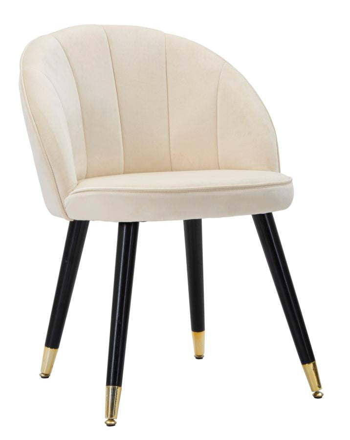 Mauro Ferretti Sedia Loty Crema 57 x 58 x 80 cm