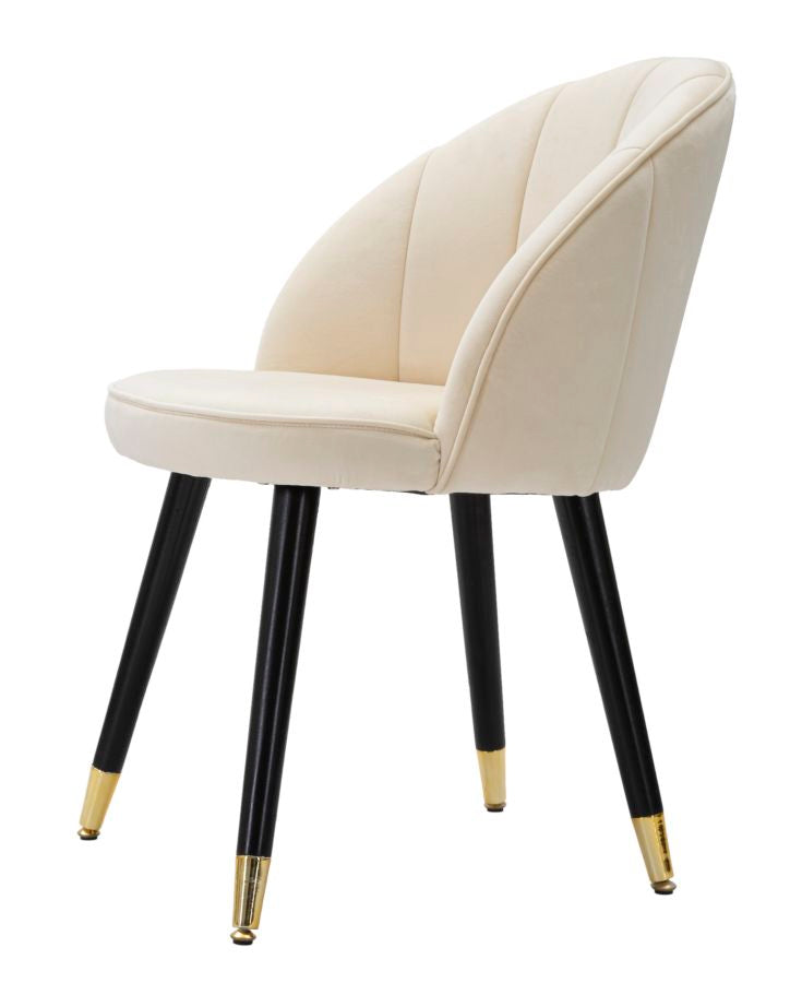 Mauro Ferretti Sedia Loty Crema 57 x 58 x 80 cm