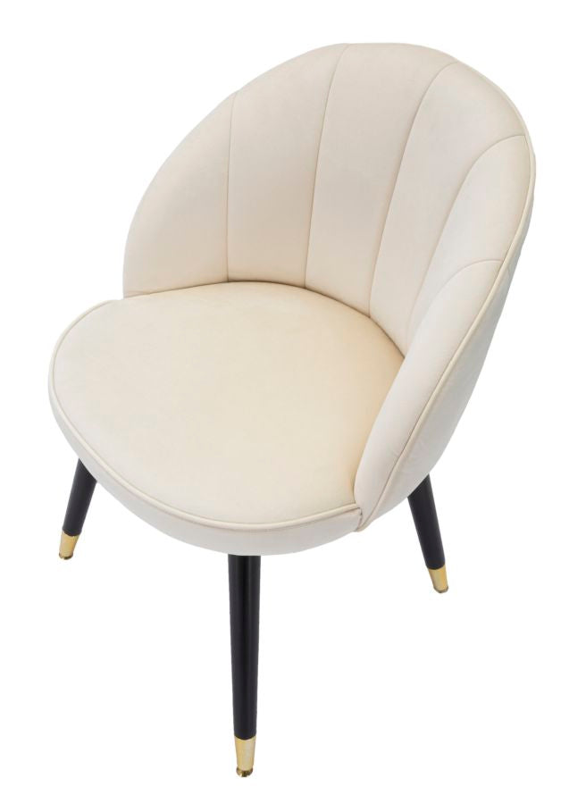 Mauro Ferretti Sedia Loty Crema 57 x 58 x 80 cm