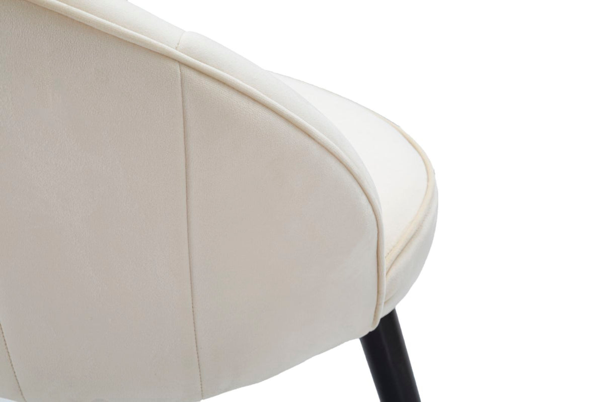 Mauro Ferretti Sedia Loty Crema 57 x 58 x 80 cm