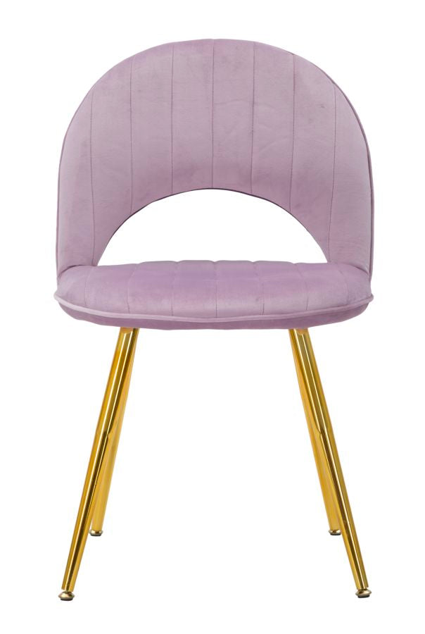 Mauro Ferretti Sedia Flex Rosa 52 x 48 x 78 Set 2 pz cm