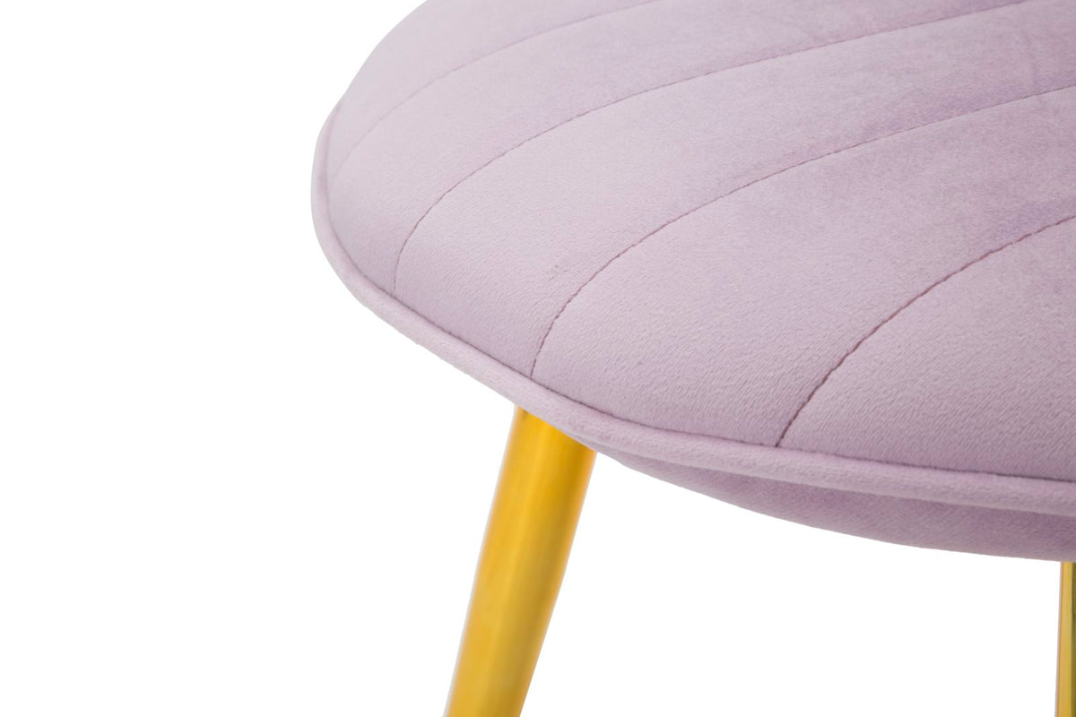 Mauro Ferretti Sedia Flex Rosa 52 x 48 x 78 Set 2 pz cm