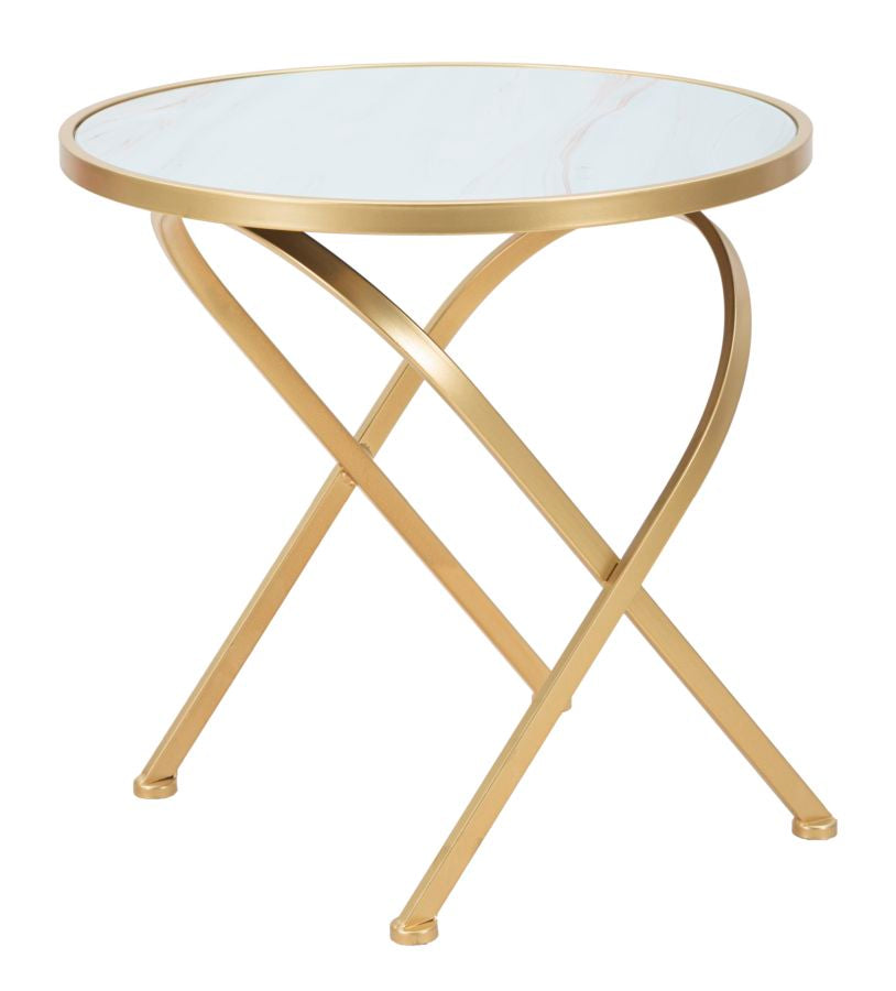 Mauro Ferretti Tavolinetto Glam Mat Ø 50,5 x 50 cm