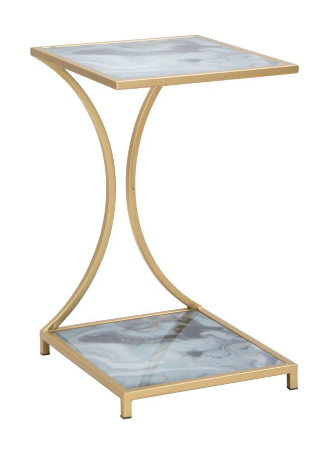 Mauro Ferretti Tavolinetto Glam Level 40 x 35 x 60 cm
