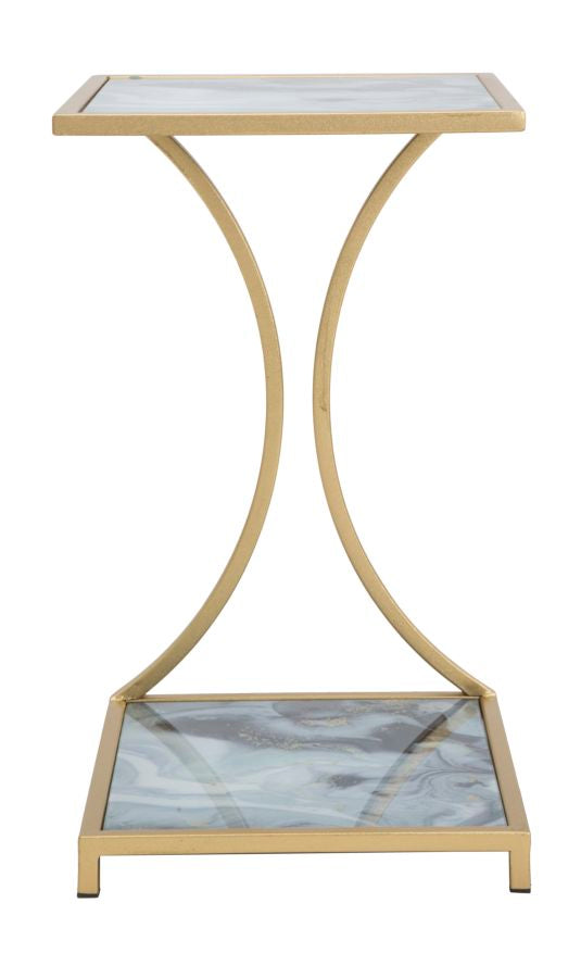 Mauro Ferretti Tavolinetto Glam Level 40 x 35 x 60 cm