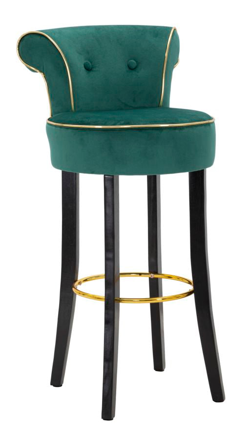 Mauro Ferretti Sgabello Bar Luxy Verde 46 x 48 x 96 cm (altezza Seduta 75)