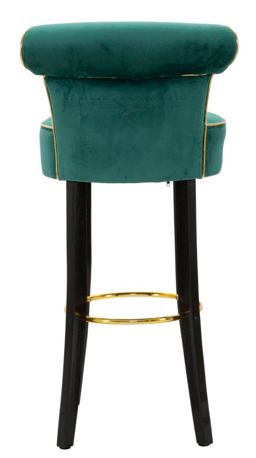Mauro Ferretti Sgabello Bar Luxy Verde 46 x 48 x 96 cm (altezza Seduta 75)