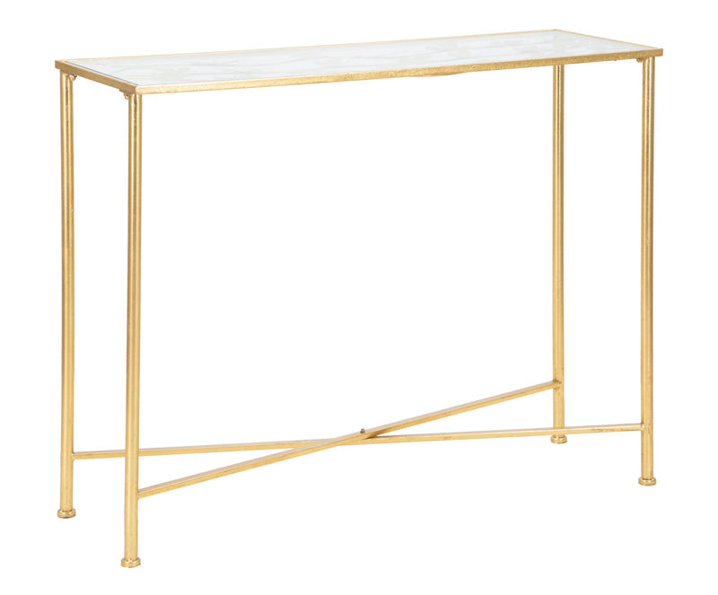 Mauro Ferretti Console Butterflies Glass 100 x 35 x 80 cm