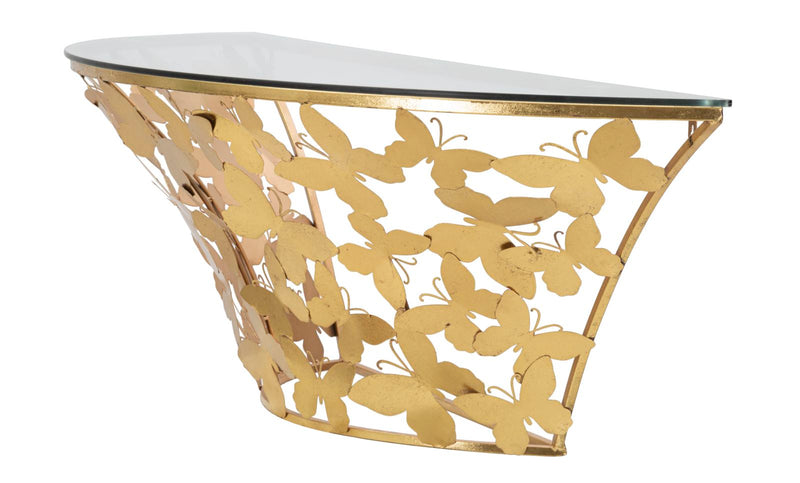 Mauro Ferretti Console Sospesa Butterflies 120 x 40,5 x 37,2 cm
