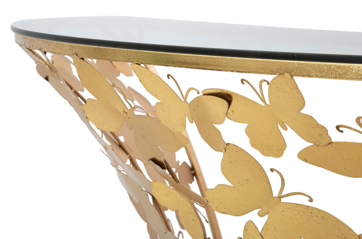 Mauro Ferretti Console Sospesa Butterflies 120 x 40,5 x 37,2 cm