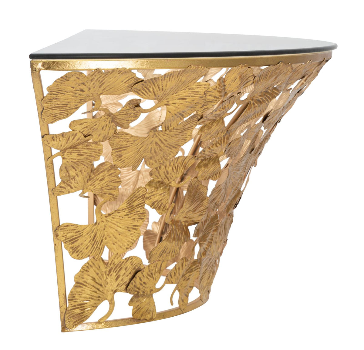 Mauro Ferretti Console Sospesa Foglie 120 x 40,5 x 37,2 cm