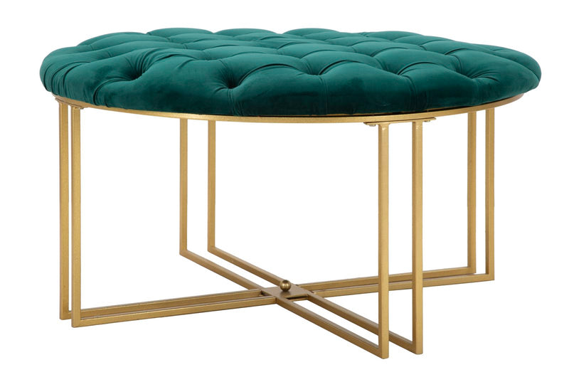 Mauro Ferretti Pouf x Verde Ø 90 x 49 cm
