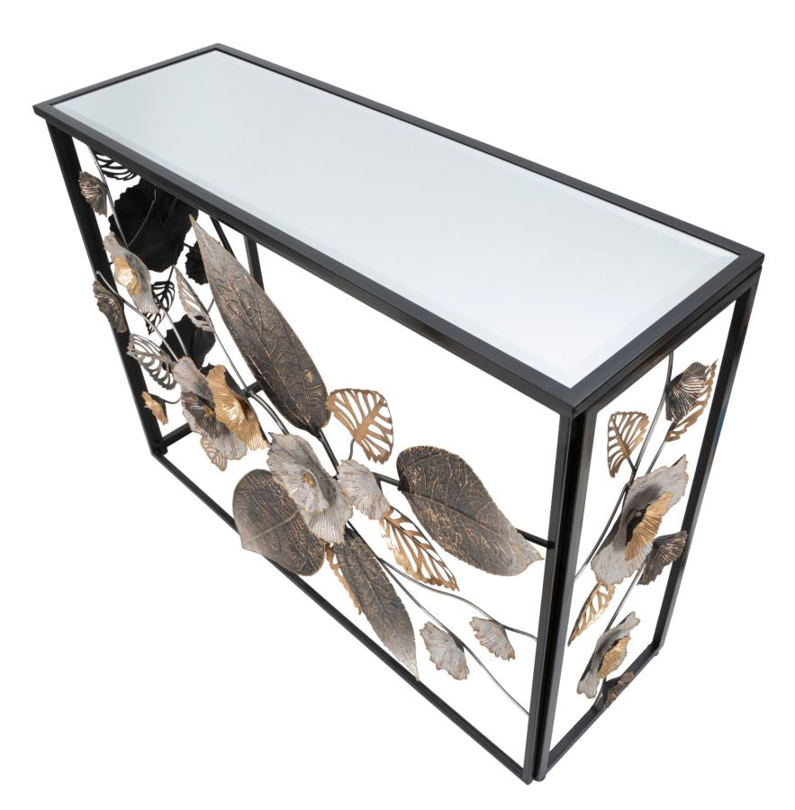 Mauro Ferretti Console Glam Dark 112 x 42 x 80 cm