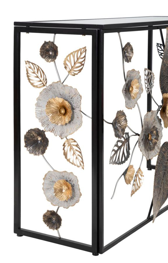 Mauro Ferretti Console Glam Dark 112 x 42 x 80 cm