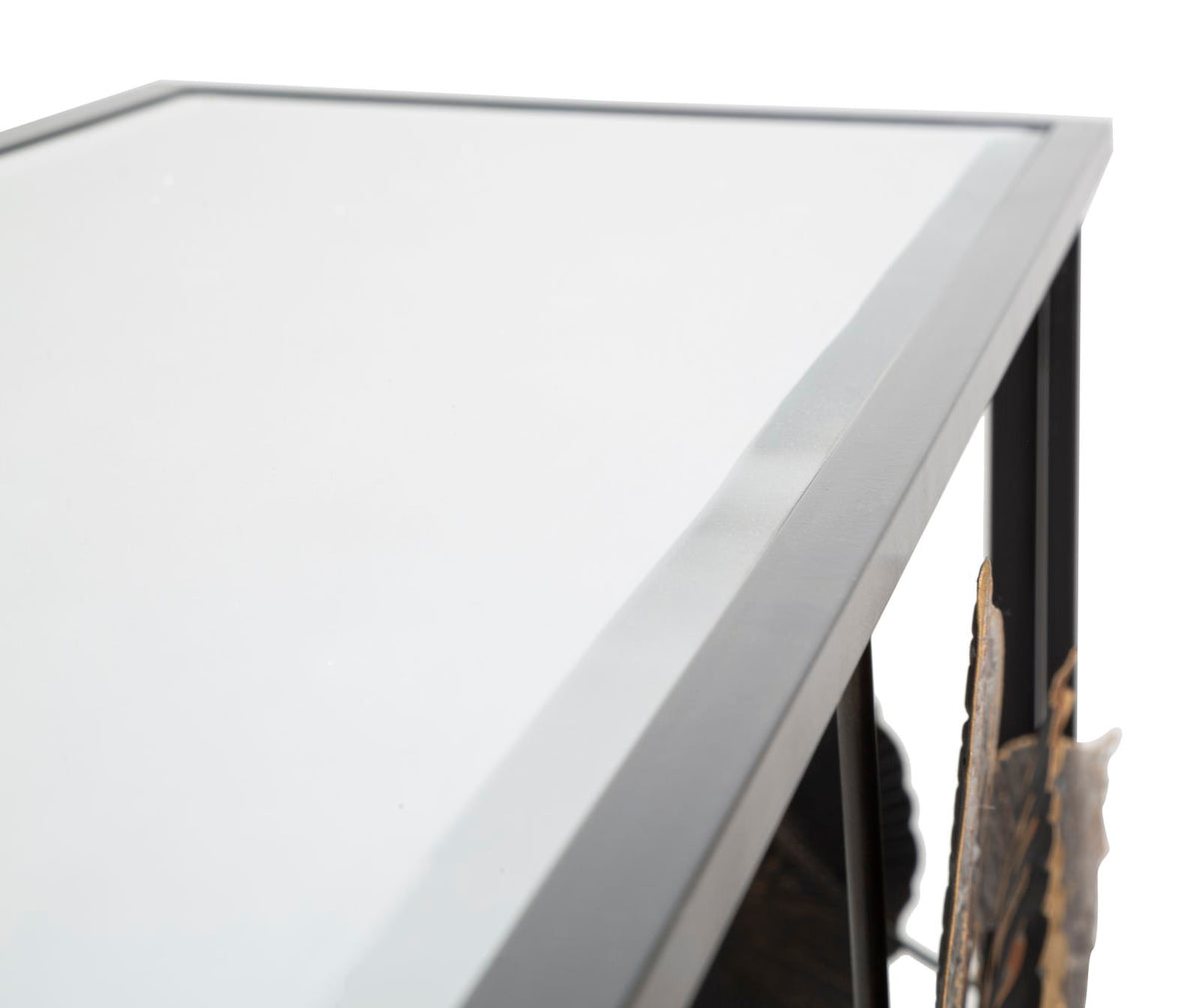 Mauro Ferretti Console Glam Dark 112 x 42 x 80 cm