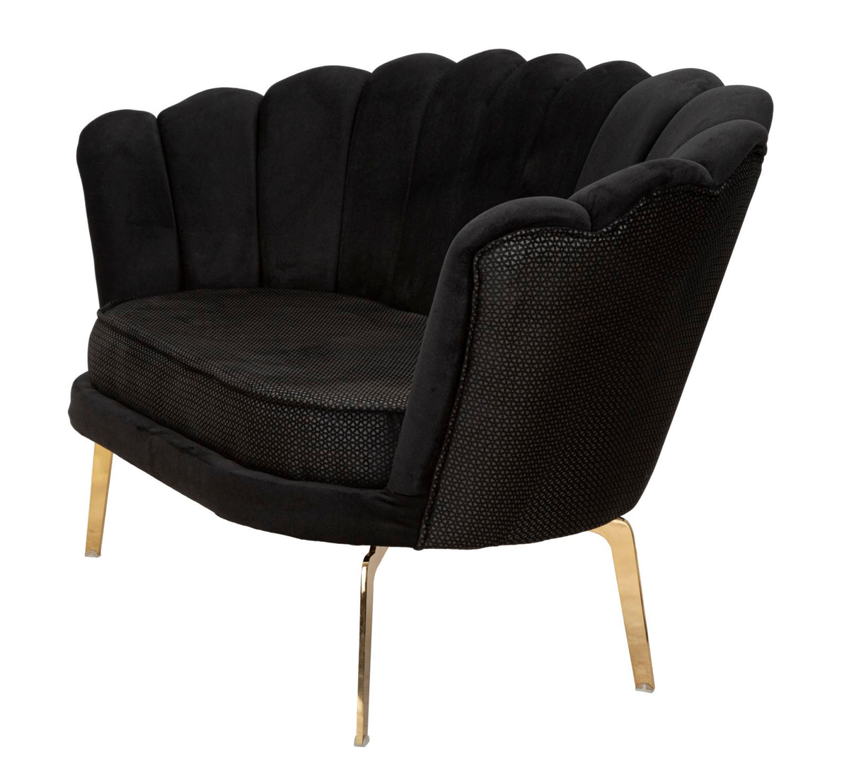 Mauro Ferretti Divano Vienna Plus Nero 136 x 76 x 78 cm
