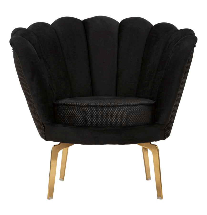 Mauro Ferretti Poltrona Vienna Plus Nera 83 x 76 x 78 cm